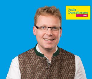 Diplom Informatiker Michael Linnerer, FDP, Landtagswahl 2018, Bayern