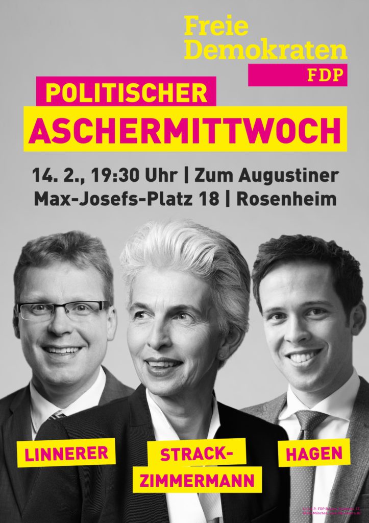 Politischer_Aschermittwoch_Rosenheim_Linnerer_Strack-Zimmermann_Hagen_FDP_Landtagswahl_2018