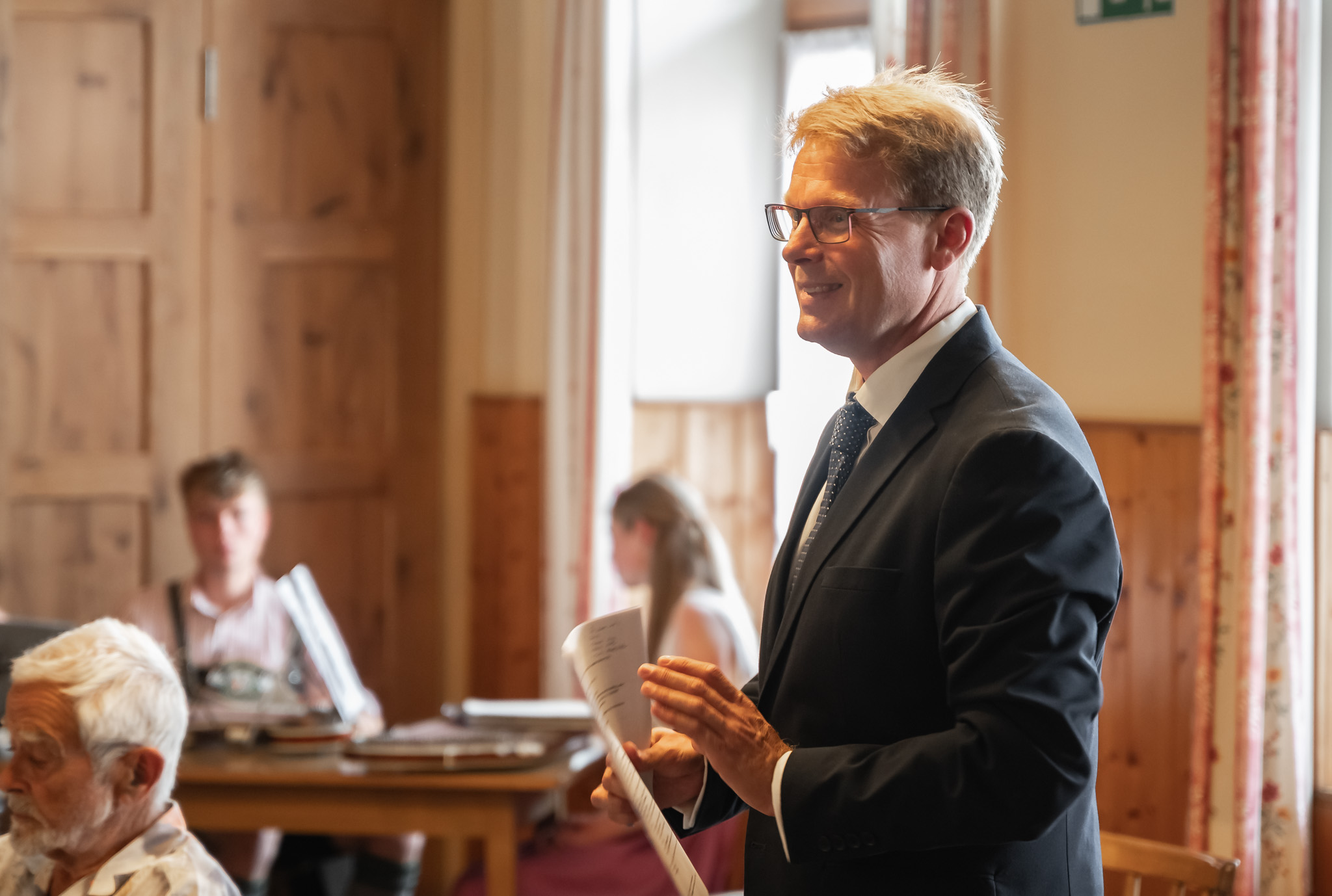 Michael Linnerer im Gespräch
